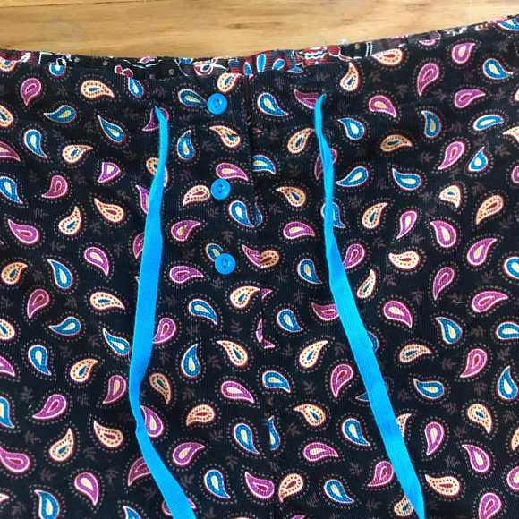 Corduroy Paisley Pants - Picture 2 of 3